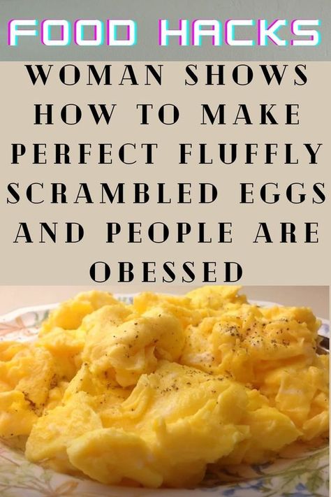 Poached Eggs Oven, Cooking Secrets, Scramble Eggs, Fancy Breakfast, Fluffy Scrambled Eggs, Eggs Recipes, Scrambled Eggs Recipe, Breakfast Meals, Egg Dishes