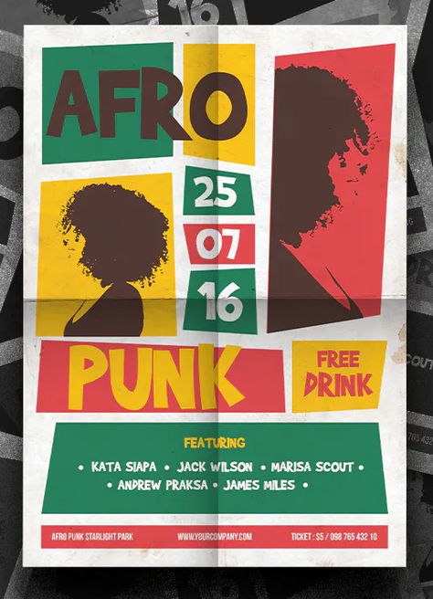 Afrobeats Party Flyer, Afro Graphic Design, Afro Music Aesthetic, Afro Nation Festival, Flyer Carnaval, Afro Punk Festival, Afro Poster, Funk Poster, Festival Flyer Design