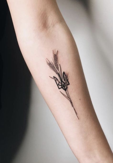 Pin on Tattoos Ukrainian Tryzub Tattoo, Tryzub Tattoo Ukraine, Tryzub Tattoo, Ukrainian Tattoo Ideas, Ukraine Tattoo Ideas, Small Tattoos For Ladies, Traditional Ukrainian Tattoo, Ukraine Tattoo, Ukrainian Tattoo