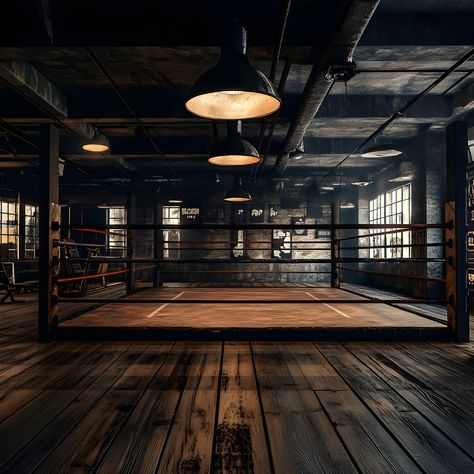 Dark elegant retro boxing gym, instant download after purchase. 4096x4096 pxl Vintage Boxing Aesthetic, Boxing Gym Aesthetic, Limitless Aesthetic, Vintage Boxing Gym, Boxing Gym Design, Boxing Photoshoot, Boxing Studio, Turkey House, Best Special Forces