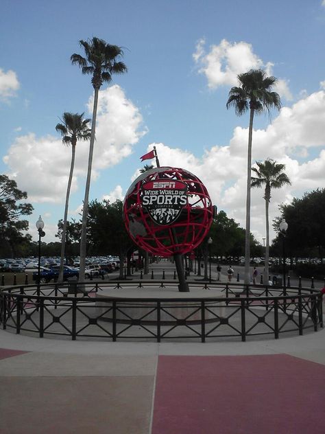 ESPN Wide World of Sports Espn Wide World Of Sports Walt Disney, Wide World Of Sports, Summer Vision, Disney World Christmas, Cheer Life, Tumblr Pics, Wide World, Play Ball, World Of Sports