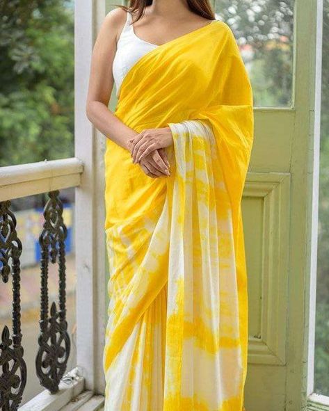 Yellow sunshine ☀️☀️ 🌞 . Comment or WhatsApp for more details +919392730452 . Join us to get updates on our newest collection - https://whatsapp.com/channel/0029VaANIZOJ93wPcR4imG3i . #smallbusinesssupportingsmallbusiness #saleoftheseason #clishup #sareefashion #festivewear #partywearsaree #sareeindia #clothingstore #sareesofinstagram #onlineshop #smallbusinessowner #silksareesonlineshopping #ethnicfashionwear . Small Business, Sarees Store, Cotton Sarees Styling, Clothing Line Plain Sarees, Cutwork Saree, Shibori Sarees, Indian Wedding Gowns, Simple Saree Designs, Trendy Outfits Indian, Yellow Sunshine, Silk Sarees Online Shopping, Cotton Saree Designs