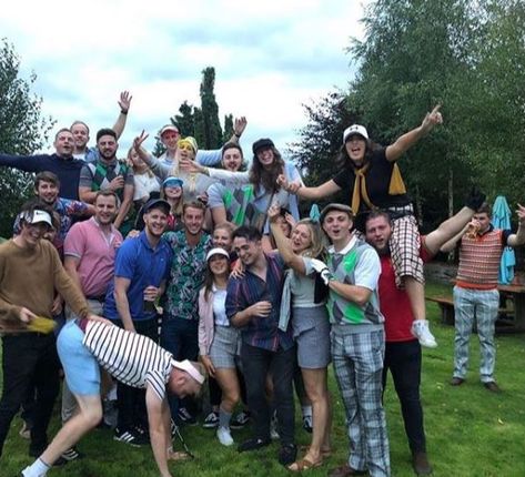 Mini golf pub crawl at Llandeilo festival - Crazy Golf Blog https://putterfingers.co.uk/blog/2018/pub-golf-hangout-llandelio/ #llandeilo #Wales #Carmarthenshire #Cymru #Swansea #Cardiff #minigolf #crazygolf Golf Pub Crawl Outfit, Golf Pub Crawl, Pub Golf Outfit, Pub Crawl Outfit, Golf Score Card, Bar Golf, Portable Mini Golf, Pub Golf, Leaving Party