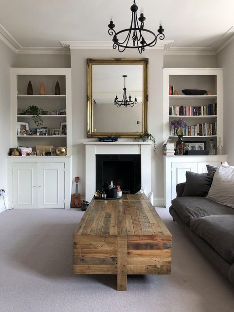 A Lick Studio Living Room Transformation | Lick School House White Living Room, Lick Paint Living Room, Studio Living Room, Living Room Transformation, Colour Consultant, Studio Living, Upstairs Bedroom, Cob House, Flat Paint