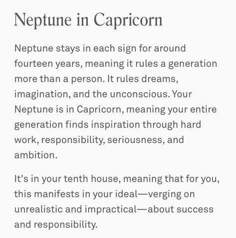 Neptune Capricorn, Persona Chart, Cosmic Goddess, Sun In Aries, Neptune In Capricorn, Chart Astrology, Numerology Numbers, Birth Chart Astrology, Learn Astrology