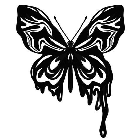 Flaming Butterfly Tattoo, Edgy Butterfly, Hippie Drawing, Traditional Tattoo Stencils, Tech Tattoo, Minimalist Tattoo Ideas, Baby Shower Deco, Cloud Tattoo, Small Pretty Tattoos