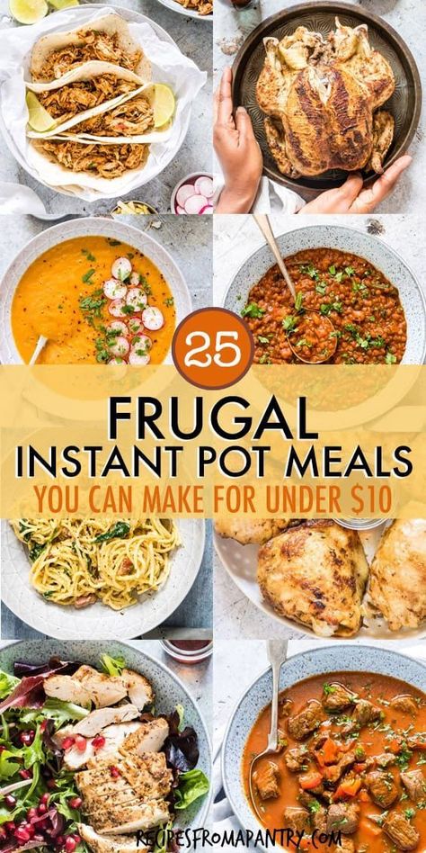 Cheap Instant Pot Recipes, Cheap Instant Pot, Instant Pot Recipes Healthy, Instant Pot Meals, Pot Recipes Healthy, Pot Recipes Easy, Best Instant Pot Recipe, Healthy Instant Pot Recipes, Meals On A Budget