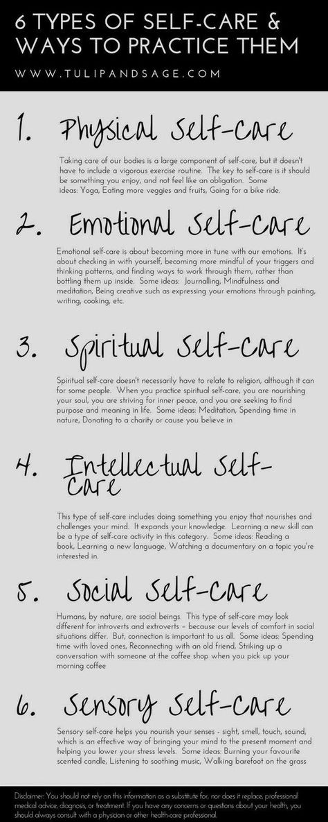 #selfcare #selfimprovement Learn how you can take absolute care of all aspects of yourself to achieve a better and more stable being. Types Of Self Care, Tenk Positivt, Inspirerende Ord, Vie Motivation, Trening Fitness, Mental And Emotional Health, Self Care Activities, Self Care Routine, Self Improvement Tips