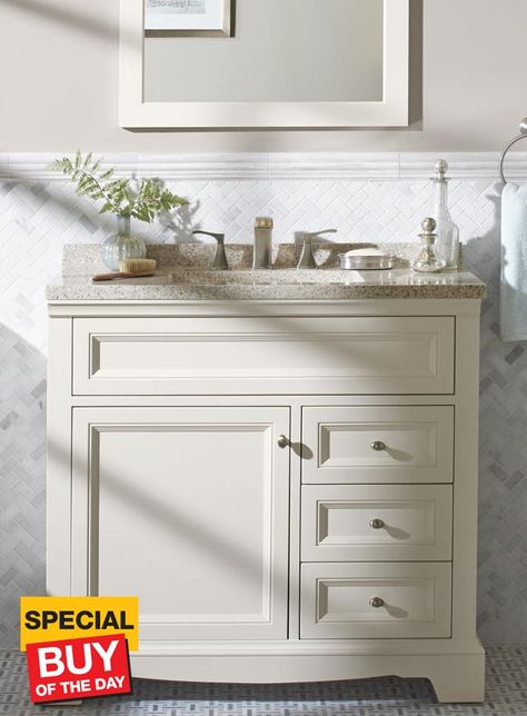 36 inch Windsor Park Cream Vanity Bathroom 36 Inch Vanity Ideas, 36 Inch Vanity Bathroom Ideas Farmhouse, Lowes Bathroom Vanities, Lowes Vanity Bathroom, Bathroom Vanities 36 Inch, 36 Inch White Bathroom Vanity, 36 In Bathroom Vanity, Bathroom Vanity Ideas 36 Inch, 36” Bathroom Vanities