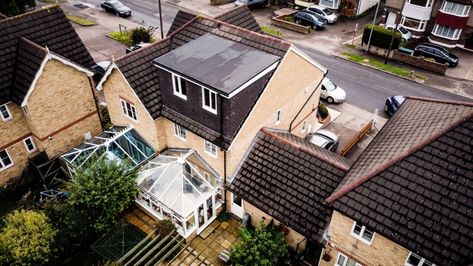 Hip to Gable Conversion Full Rear Dormer, Waltham Abbey Upshire Road - Concept Loft Rooms Ltd Loft Rooms, Sales Tactics, Loft Conversions, Loft Room, Planning Permission, Loft Conversion, Loft Spaces, Brickwork, Floor Space