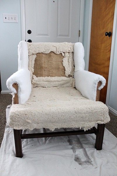 How to Reupholster a Chair Wingback Chair Makeover, Wing Chair Upholstery, Reupholster Chair Diy, Upholstered Chairs Diy, Diy Furniture Upholstery, Reupholster Chair Dining, Upholstery Chair, Furniture Reupholstery, Upholstery Trends