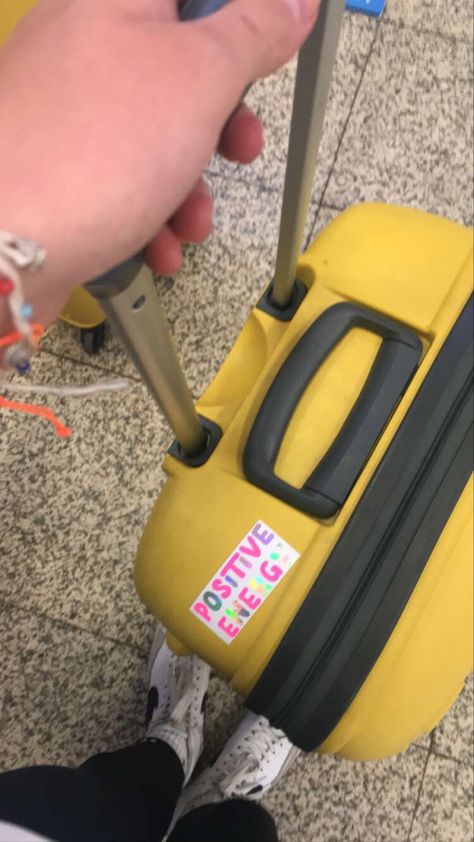 Travel, Suitcase, Airport Aesthetic Yellow Suitcase Aesthetic, Suitcase Aesthetic, Yellow Luggage, Yellow Suitcase, Airport Vibes, Airport Aesthetic, Travel Suitcase, Japan Trip, 2025 Vision