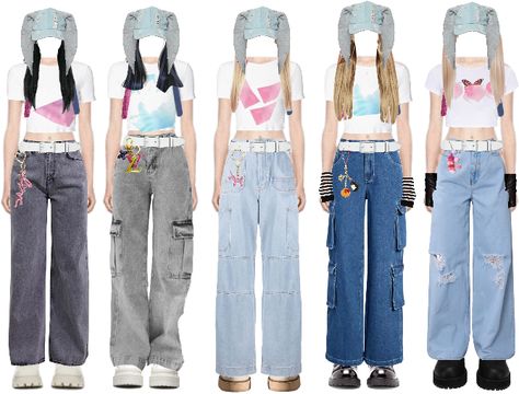 NewJeans 'OMG' outfit ideas | kpop outfits #NewJeans #OMG #HYBE Outfit Ideas Kpop, Newjeans Omg, Kpop Costume, Channel Outfits, Casual Attire For Women, Preformance Outfits, New Jeans Style, Outfit Layout, Mode Kpop