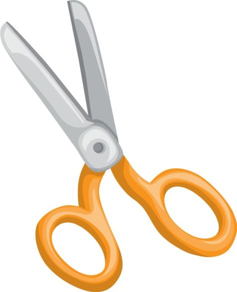 Open Scissors Vector Cartoon Graphic | GraphicMama Cartoon Scissors, Open Scissors, Scissors Clipart, Adaptive Scissors, Scissors Drawing, Education Clipart, School Tool, Art Drawings For Kids, Knitting For Kids