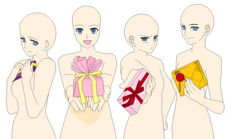 Valentines Day Anime, Weird Dresses, Trace The Lines, Please Don't Leave, Base Anime, Anime Reference, Icon Icon, Chibi Drawings, Poses References