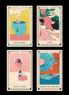 Unique Tarot Decks, Game Card Design, Dream Deck, طابع بريدي, Online Tarot, Tarot Cards Art, 카드 디자인, Tarot Card Decks, Tarot Art