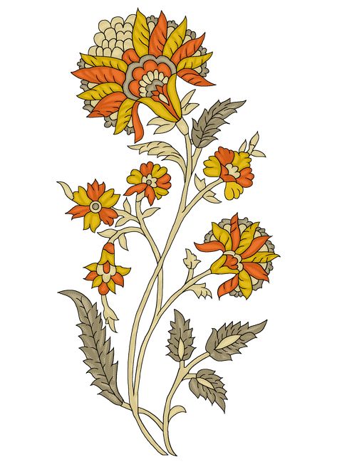 Sabya Sachi, Egyptian Crafts, Hd Flowers, Png Flowers, Mughal Art Paintings, Botanical Flower Art, Digital Flower, Mughal Art, Png Flower