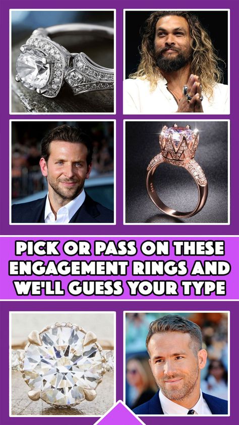 QUIZ >>>> Types Of Rings Engagement, Unique Classy Engagement Rings, Dress Quizzes, Engagement Ring Quiz, Wedding Quiz, Engagement Ring Types, Dream Wedding Ring, Promise Ring Set, Future Engagement Rings