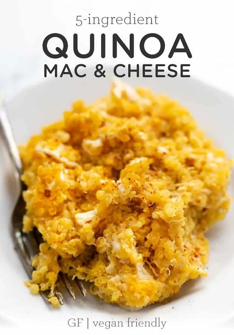 Do you love mac and cheese but trying to reduce the calories and fat? We’re serving up our best HEALTHY version in this Quinoa Mac and Cheese! This easy recipe is baked in the oven so you have a creamy, homemade dinner in no time. #macandcheese #macaroniandcheese #bakedmacandcheese Mac And Cheese Recipe Vegan, Quinoa Mexican, Chili Quinoa, Healthy Mac N Cheese Recipe, Quinoa Mac And Cheese, Quinoa Enchilada, Quinoa Bake, Broccoli Quinoa, Quinoa Broccoli