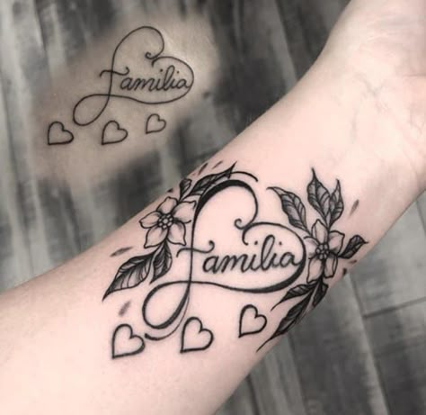 160+ Infinity Tattoo With Names, Dates, Symbols And More (For Women) Infinity Name Tattoo, Fawn Tattoo, Heart With Infinity Tattoo, Heart Tattoos With Names, Tummy Tattoo, Tato Suku, Infinity Tattoo Designs, Hourglass Tattoo, Tattoos With Kids Names