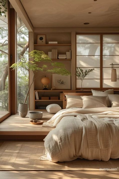 japandi-bedroom-ideas-6 Japandi Bedroom Design, Japandi Bedroom Ideas, Japandi Bedroom, Japanese Bedroom, Japandi Interior Design, Japandi Interiors, Japandi Home, Japandi Living, Japandi Interior