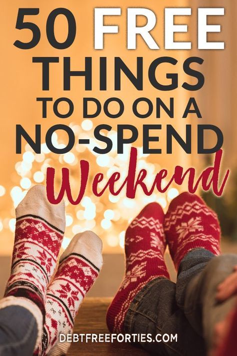 One of the first things that gets cut from every budget is expensive activities, right? Out the door goes all the lattes and visits to the movie theater. But finding free things to do turns out to be a lot easier than expected. Here's 50 free things to do on a no-spend weekend. #frugal #budget #budgeting #nospend Friends At Home, Things To Do With Friends, Best Money Saving Tips, Living On A Budget, Budget Printables, Money Saving Challenge, Dave Ramsey, Frugal Living Tips, Frugal Tips