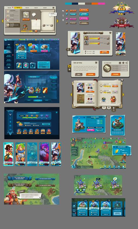 Gaming Ui Design, Ui Game Design, Puzzle Game Ui, Video Game Concept, Game Layout, Ui Ux 디자인, Card Ui, Game 2d, Game Gui