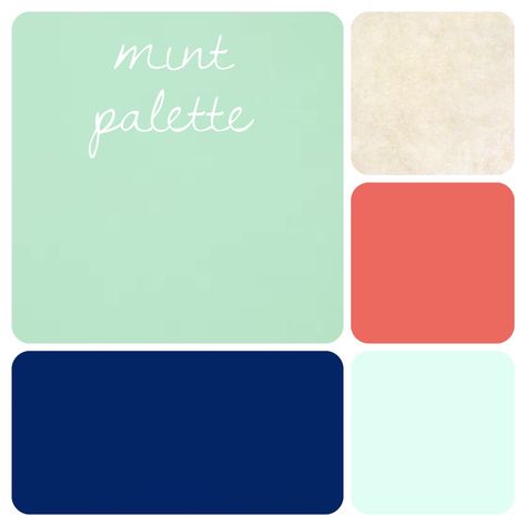 Mint green Mint Color Palettes, Coral Room, Seafoam Color, Paint Combinations, Mint Green Color, Green Colour Palette, Bedroom Color Schemes, Green Carpet, Living Room Green