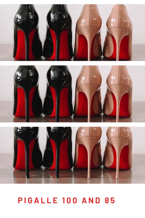 Pigalle shoes by Christian Louboutin Lubitouns Heels, Manifestations Board, Red Bottom Heels Christian Louboutin, Shoes Magazine, Christian Louboutin Lipstick, Lou Boutin Shoes, Red Bottom Heels, Christian Louboutin Boots, Luxury Lifestyle Women