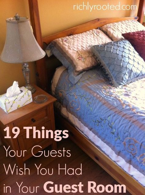 Spruce up your guest room and ensure it has everything your guests might want during their stay! Here are 19 things every guest room needs. Guest Room Essentials, Chrome Designs, Futon Decor, Room Needs, Bed & Breakfast, Guest Room Decor, Overnight Guests, Spare Bedroom, Zadar