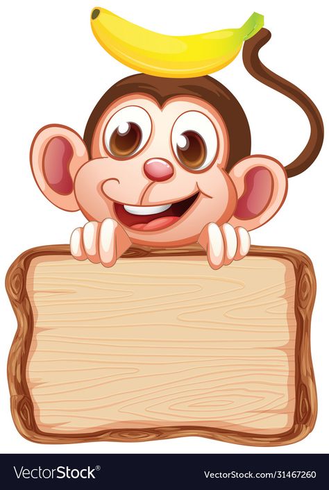 Cartoon Monkeys, Writing Practice Kindergarten, Animal Clipart Free, Papan Tulis Kapur, Marmoset Monkey, Cute Tortoise, Colorful Borders Design, Safari Theme Birthday, Cartoon Monkey