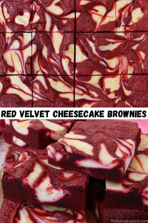 Baking Recipes For Valentines Day, Bake Sale Valentines Day Ideas, Valentine Bake Sale Treats, Dessert Recipes For Valentine's Day, Valentine’s Day Bake Sale Ideas, Valentine Cake Recipes, Red Velvet Cheesecake Brownies Recipe, Valentines Day Desserts To Sell, Bake Sale Ideas Valentines Day