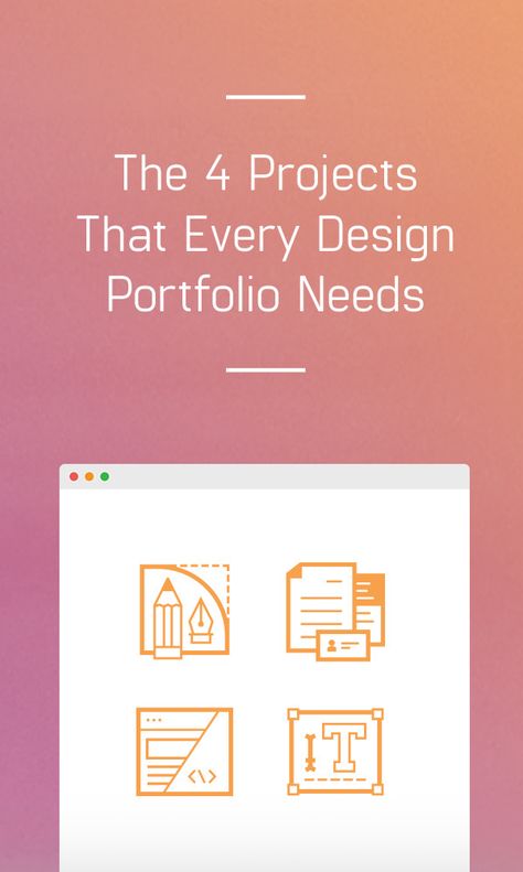 Building your design portfolio? Here are four types of projects that you need to include. Impress your potential clients or employers! Web Design Projects Ideas, Ux Design Project Ideas, Digital Design Portfolio Ideas, Instructional Design Portfolio Ideas, Graphic Design Projects Portfolio, Ideas For Graphic Design Projects, Ux Design Portfolio Projects, Design Projects For Portfolio, Portfolio Ideas Graphic Design