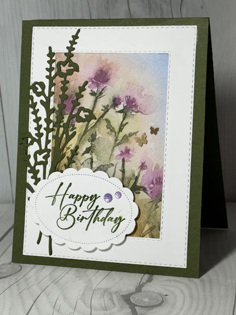 Stamping Up Sympathy Cards, Stamping Up Birthday Card Ideas, Stampin Up Meandering Meadow Cards, Stampin Up Flowers Of Beauty, Flowers Of Beauty Stampin Up Cards, Thoughtful Expressions, Beauty Suite, Handmade Cards Diy, Dsp Cards