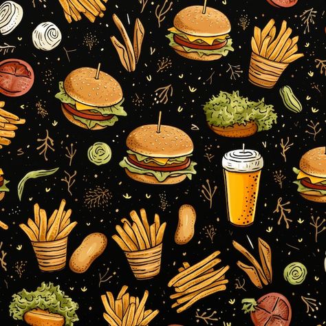 Burger Images, Local Burger, Nacho Fries, Burgers And Fries, Crossfit Shirts, Pizza Art, Food Drawings, Catering Ideas Food, Restaurant Ideas