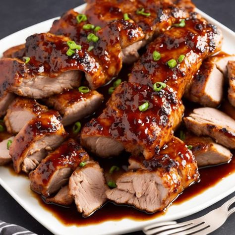 Honey Glazed Pork Roast Recipe | Recipes.net Grilled Pork Roast Recipes, Honey Garlic Pork Roast, Tender Pork Roast, Grilled Pork Roast, Honey Pork Roast, Pork Roast Recipe, Pork Spices, Pork Loin Roast Recipes, Dinner With Family