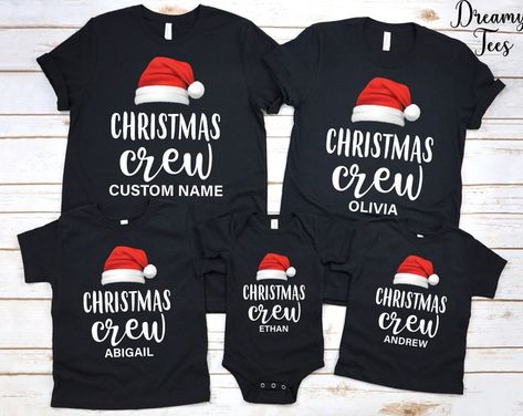 Christmas 2021 Outfits Family Shirts Family Christmas Shirt | Etsy Holiday Family Shirts, Personalized Christmas Shirts For Family, Christmas Shirts For Groups, Christmas Tshirt Ideas Family, Christmas Shirts 2022, Rock Storage, Christmas Family Shirts Ideas, Christmas Tshirt Ideas, Christmas Crew Shirts