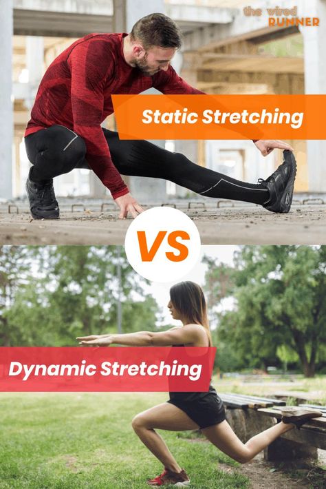 Static Vs Dynamic Stretching: Which Is Better For Runners? Dynamic Vs Static Stretching, Beginners Cardio, Static Stretching, Cardio Circuit, Dynamic Stretching, Warm Up Routine, Hiit Cardio Workouts, Gym Cardio, Cardio Routine