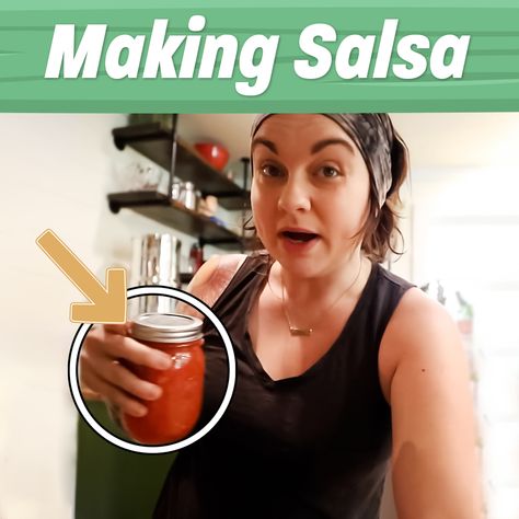 Roots and Refuge Farm - My Sort-Of Salsa Recipe Roots And Refuge Farm, Farm Recipes, How To Make Salsa, Farm Food, Salsa Recipe, Canning Recipes, Salsa, Fuel, Food And Drink