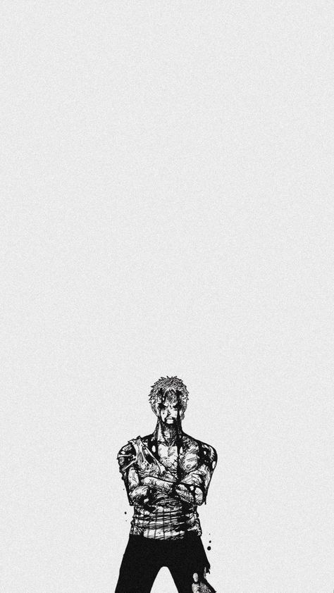 Zoro Wallpaper Manga, Zoro Minimalist Wallpaper, Roronoa Zoro Aesthetic Wallpaper, Roronoa Zoro Black And White, Zoro Manga Wallpaper, Zoro Demon, Roronoa Zoro Wallpapers, Zoro Wallpapers, Zoro Manga