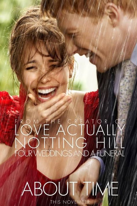 About Time (Nov.2013) About Time 2013, New Year Movie, Film Romance, Travel Movies, Movie Plot, Movies Worth Watching, Great Movies To Watch, Romantic Comedy Movies, See Movie