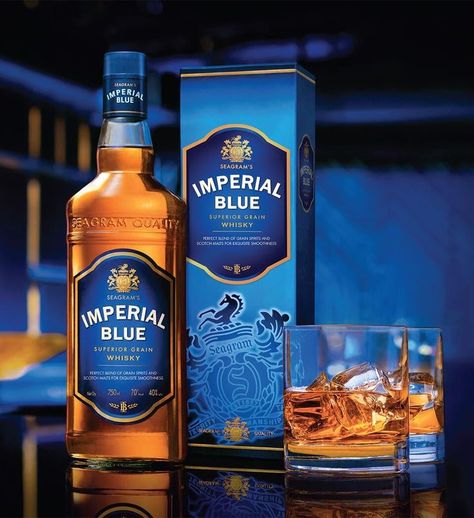 Imperial Blue Whiskey, Indian Whisky, Alcohol Brands, Alcoholic Drinks Pictures, Whisky Collection, Pernod Ricard, Cocktail Drinks Alcoholic, Friendship Quotes Images, Whiskey Brands