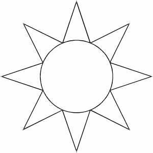 Best Photos of Sun Templates To Cut Out - Sun Templates Printable ... - ClipArt Best - ClipArt Best Sun Sketch, Sun Outline, Printable Sun, Sun Template, Sun Coloring Pages, Sun Crafts, Star Outline, Easy Coloring, Sun Face