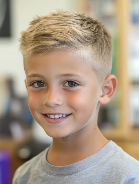 2 Year Boy Haircut, Boys Haircuts Longer On Top, Boy Faded Haircut, Boys Hair Lightning Bolt, Toddler Boy Crew Cut, How To Boys Haircut, Faux Mullet Boys, Boys Cuts Long On Top Short On Sides, Tapper Fade Boys Haircut Straight