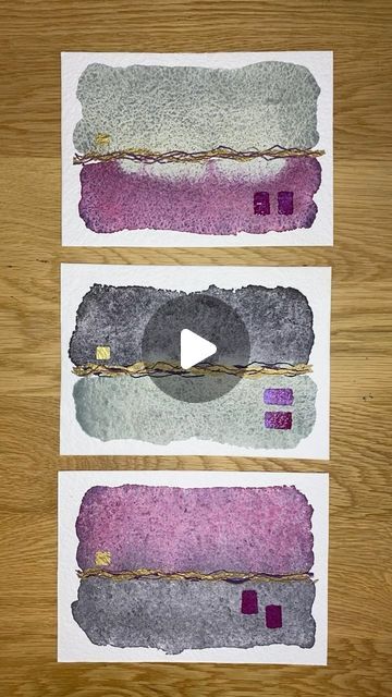 Watercolor Collage Ideas, Abstract Landscape Painting Watercolor, Abstract Watercolor Art Inspiration, Jocelyn Benford, Mini Watercolor Paintings, Abstract Watercolor Tutorial, Abstract Watercolor Paintings Tutorials, Watercolor Abstract Painting, Loose Watercolor Paintings