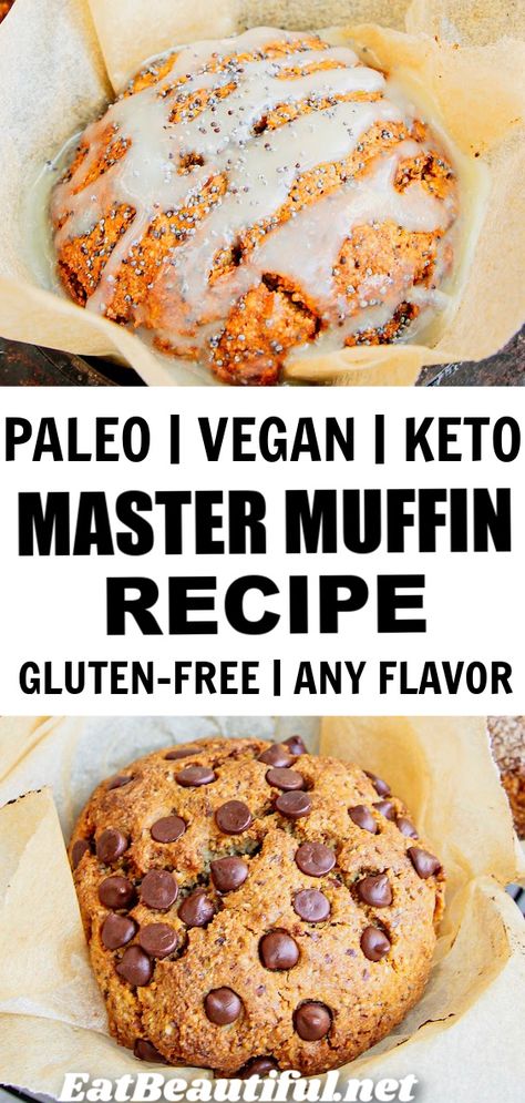 Flax Muffins, Paleo Breads, Eat Beautiful, Keto Muffins, Muffins Breakfast, Paleo Muffins, Vegan Keto Recipes, Spice Muffins, Low Carb Muffins