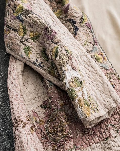 24th of AUGUST on Instagram: “New Arrivals!! 19AW "By Walid" MENS” Magical Clothing, Magical Clothes, By Walid, Textile Inspiration, Quilted Clothes, Folk Embroidery, Upcycled Fashion, Handmade Books, Handmade Quilts