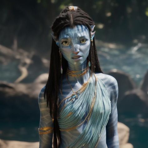 Avatar Faceclaim Metkayina, Avatar Shifting Face Claims, Avatar Female Face Claims, Metikayana Avatar, Avatar Navi Oc Female Metkayina, Avatar Characters Oc, Omaticaya And Metkayina Hybrid, Navi Faceclaim Female, Na'vi Face Claim Omaticaya