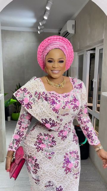 Latest Lace Styles, Nigerian Lace Dress, Bubu Gown, Boubou Styles For Women, Lace Dress Classy, Nigerian Outfits, Nigerian Lace Styles Dress, Nigerian Lace Styles, Lace Inspiration