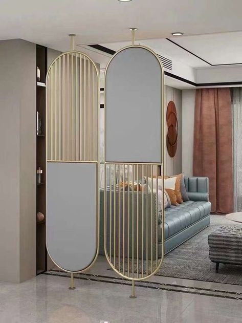 Providing the decorative metal experience in residential and commercial applications Metal Partition Design Living Rooms, Metal Partition Design, Art Deco Partition, Wooden Panel Design, Metal Partition, Wooden Shelf Design, Modern Partition Walls, Partition Ideas, Decorative Metal Screen